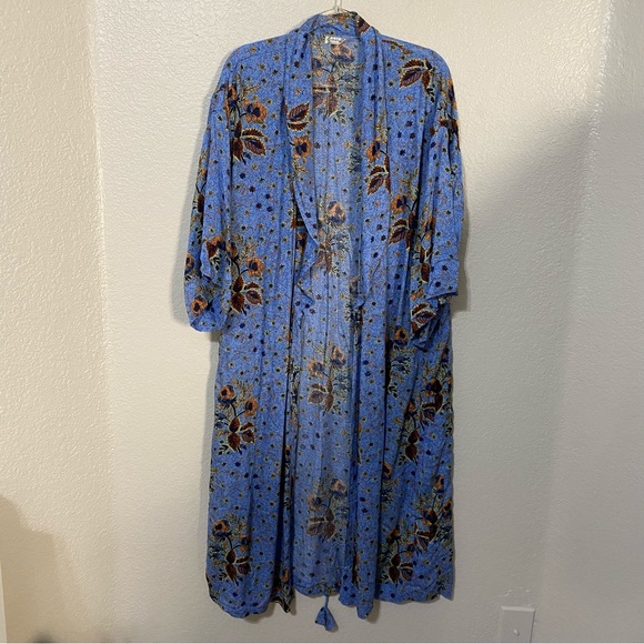 Free People Gigi Robe / Denim Combo - Picture 4 of 7